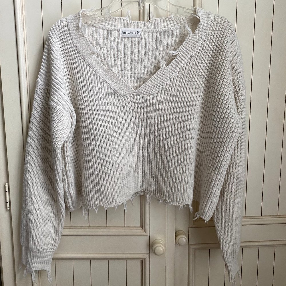 Cropped sweater